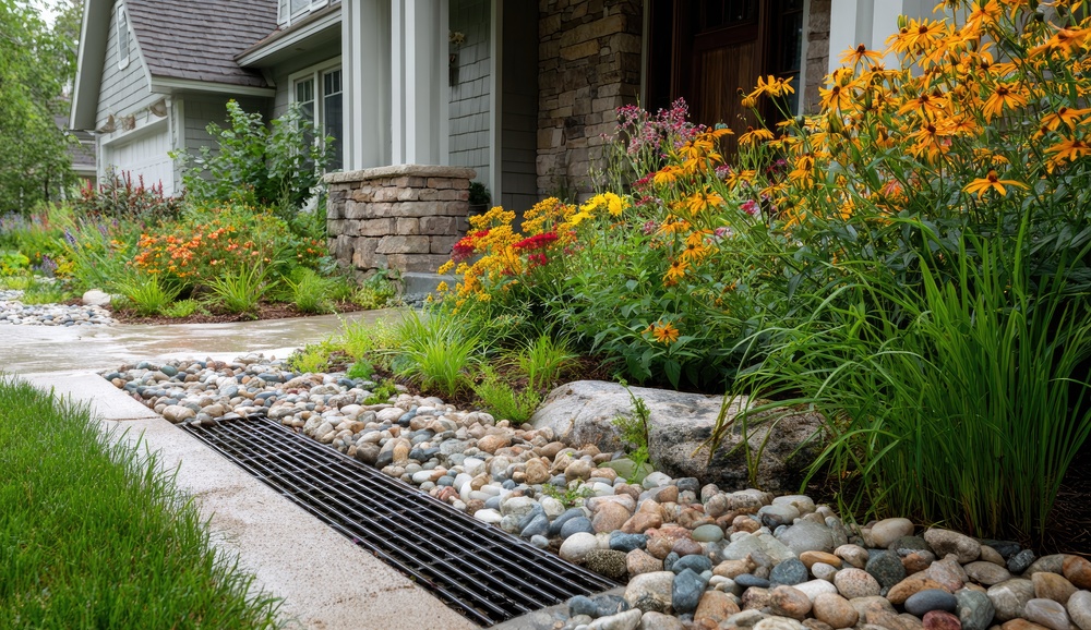 hardscape in lakeview - laterre landscape